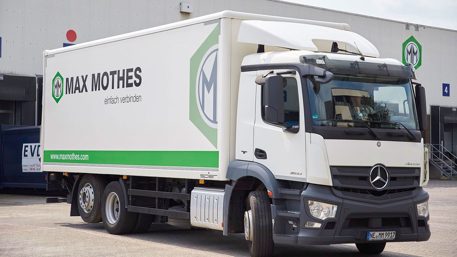 LKW der Max Mothes GmbH