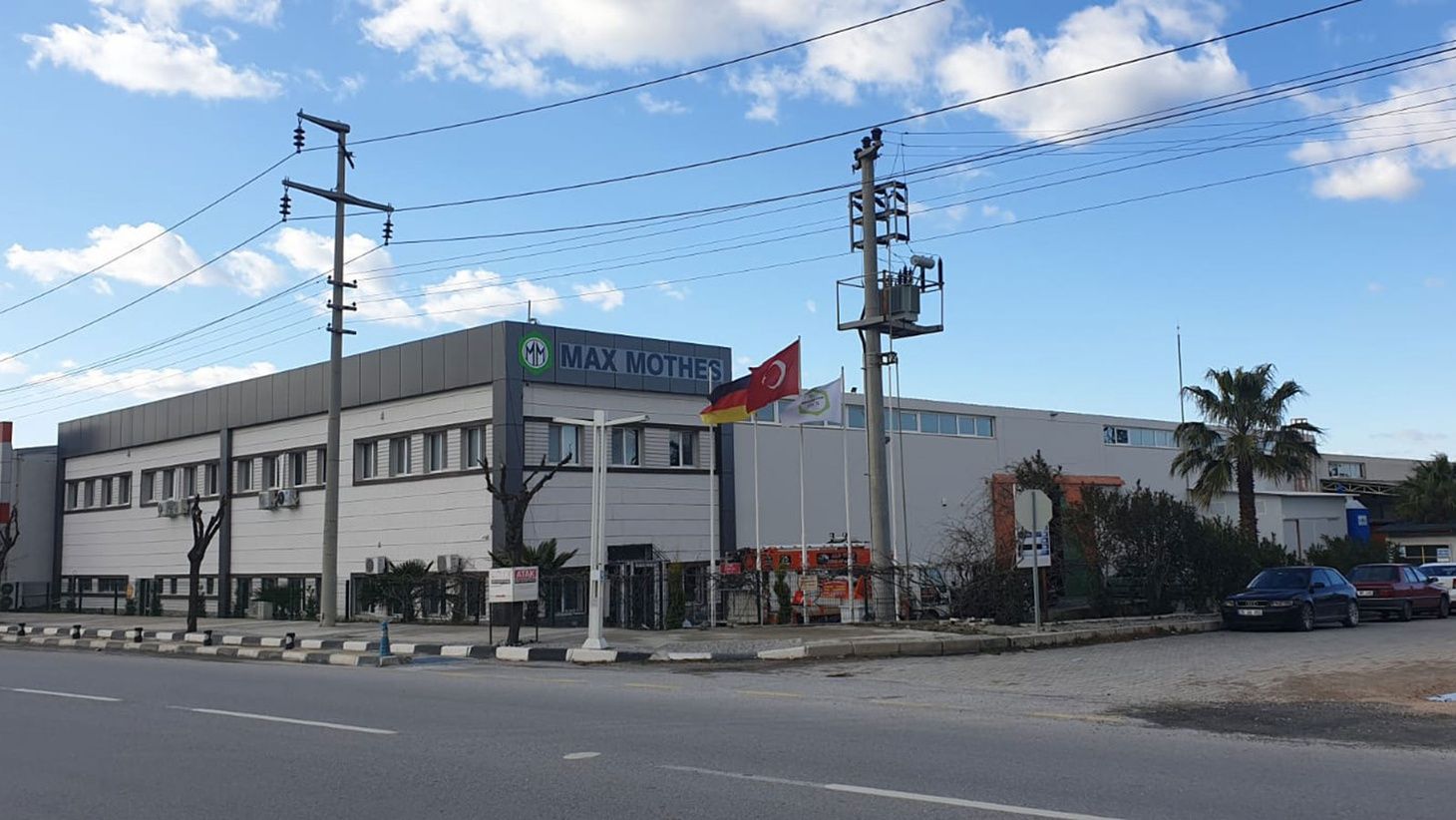 Werksgeländer der Max Mothes GmbH Firmengebäude von MAX MOTHES am Standort in der Türkei